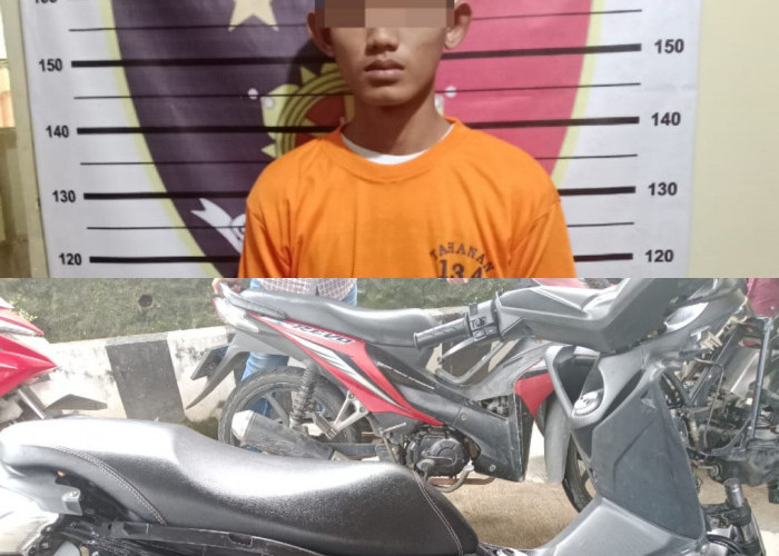 Pelajar SMA di Bandarlampung Ditangkap Polisi Usai Curi Motor Teman Sendiri