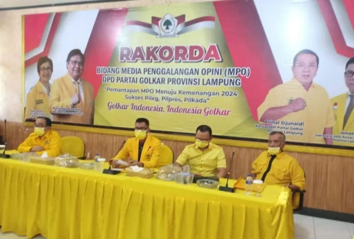 Usai Rakorda, Partai Golkar Se-Lampung Dapat PR Ini 