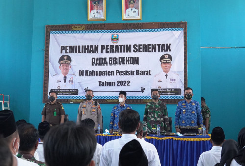 Besok, Dua Peratin Terpilih di Pesisir Barat Dilantik