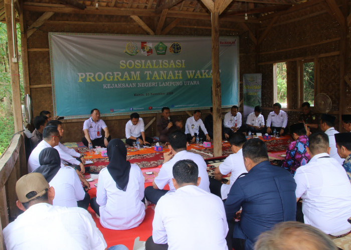 Upaya Penyalahgunaan DD, Kejari Lampura Kembali Sosialisasi Program Jaksa Garda Desa