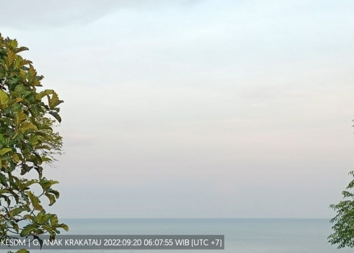 Kondisi Gunung Anak Krakatau : Alami Gempa Tremor Menerus pada Selasa 20 September 2022