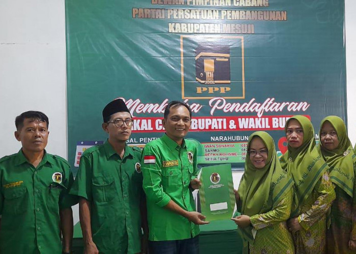 PPP Mesuji Buka Penjaringan, Elfianah Istri Mantan Bupati Daftar Bacabub