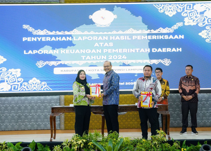 Pemkot Bandar Lampung Kembali Raih Predikat WTP