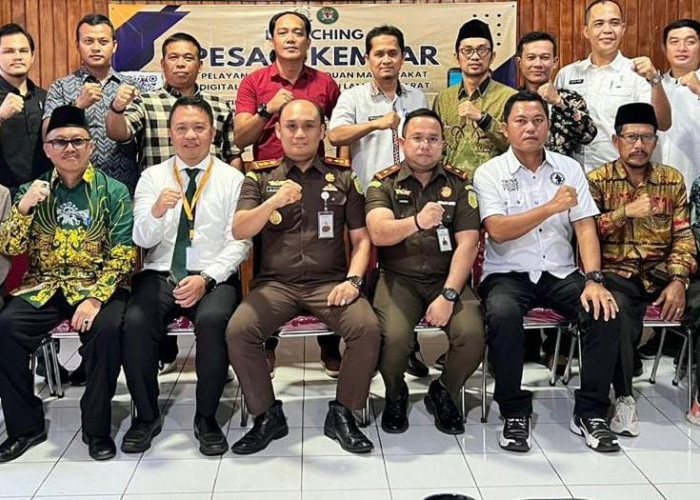 Optimalisasi PPH dan PPM, Kejari Lampung Barat Luncurkan Sistem Pesagi Kembar
