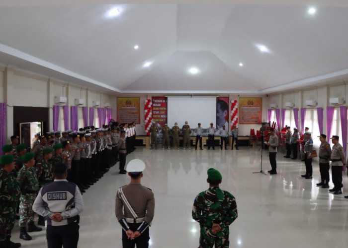 Apel Gelar Pasukan, Polres Tanggamus Siap Laksanakan Operasi Patuh Krakatau 2023
