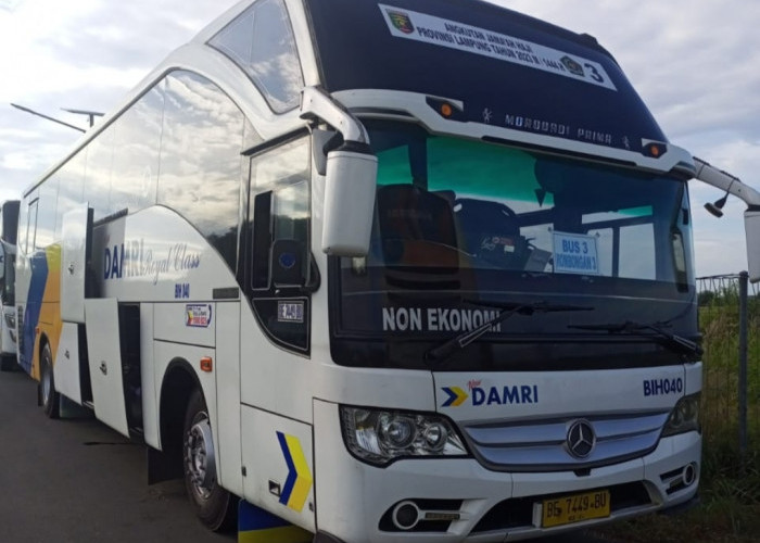 Ini Daftar Harga Tiket Bus Damri Lampung semua rute , Kamu Tujuan Kemana ?