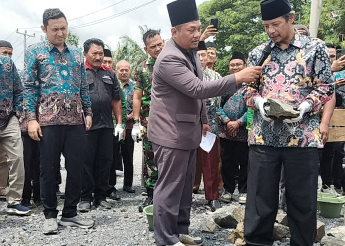 Peletakan Batu Pertama Masjid KH Ahmad Dahlan Kampus 2 Universitas Muhammadiyah Lampung