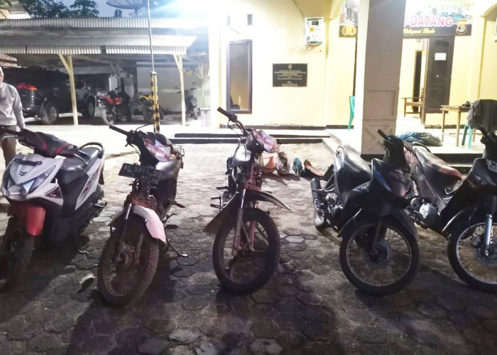 Penjudi Sabung Ayam Lari Terbirit-Birit Saat Digerebek Polisi, Ayam hingga Sepeda Motor Ditinggal