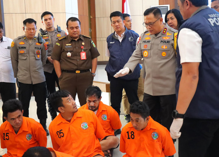Operasi Pekat Krakatau 2025, Jajaran Polda Lampung Berhasil Ungkap Ratusan Kasus Tindak Pidana 