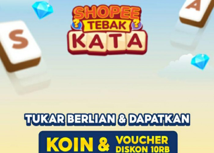 Kunci Jawaban Tebak Kata Shopee Mode Reguler Level 1021-1030, Huruf Dasar NIAGPR, GBNLIA, KRTAEE dan Lainnya