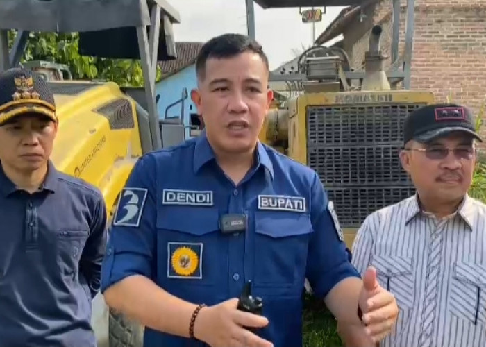 Ruas Jalan Desa Bumi Agung dan Tri Mulyo Tegineneng Mulai Diperbaiki