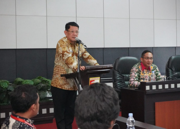 Pj. Bupati Tubaba M. Firsada Terima Kunjungan Tim PHTC Kementerian Kesehatan RI