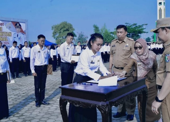 Alhamdulillah, 949 PPK di Pringsewu Lampung Terima SK