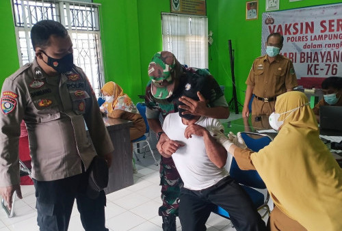 Masih Rendah, Cakupan Vaksinasi Booster Lampung Timur Baru 6,7 Persen
