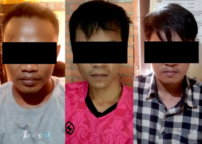 Polsek Gunung Sugih Bekuk Komplotan Pencuri Traktor Milik Warga