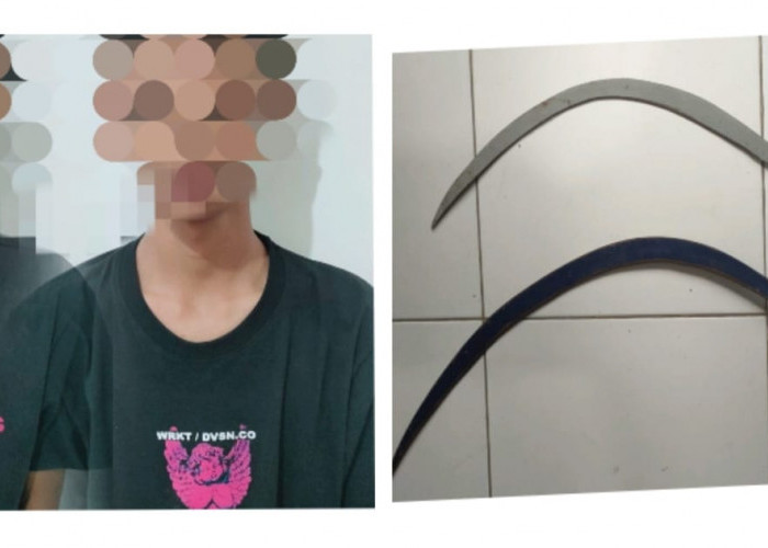 Polisi Gagalkan Aksi Tawuran, Ringkus 2 Remaja Bawa Celurit via Pendekatan Secara Persuasif 