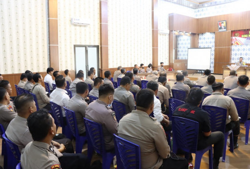 Polres Tulang Bawang Gelar Operasi Bina Waspada, Kelompok Berpotensi Radikal Jadi Sasaran