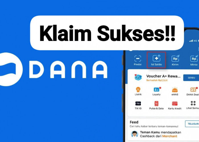 Klaim Sukses! Link DANA Kaget Berisi Saldo Gratis Rp 130 Ribu, Sekali Klik Cair Ke Akun E-Wallet 