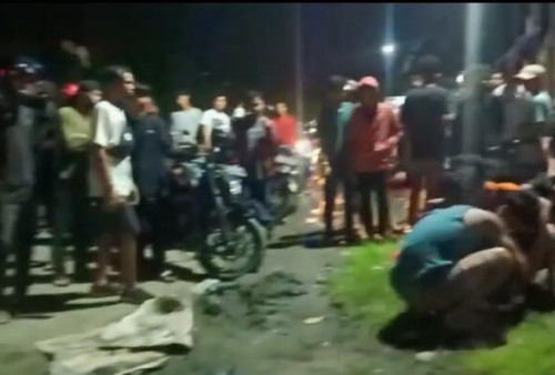 Adu Kambing Honda Vario Vs Beat, 1 Orang Tewas di Tempat