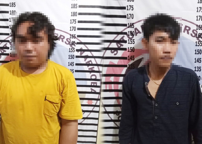 Nekat Jadi Pengedar, Dua Pemuda Diamankan Polres Tulang Bawang