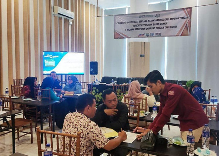 Kejaksaan Negeri Lampung Tengah Bersama BPJS Kesehatan Panggil 28 Badan Usaha Tidak Patuh