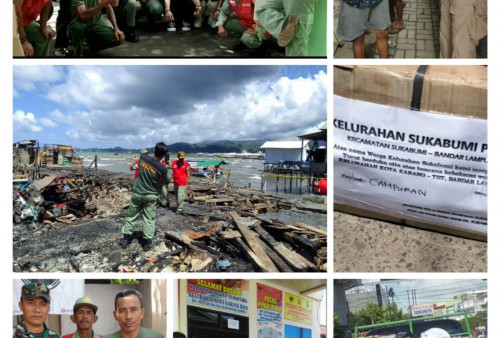 Kelurahan Sukabumi Peduli Berbagi dengan Korban Kebakaran Kangkung