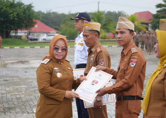 165 PNS Mesuji Naik pangkat, Begini Pesan Bupati 
