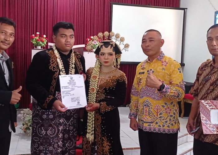 Akta Nikah Diterbitkan Disdukcapil Mesuji