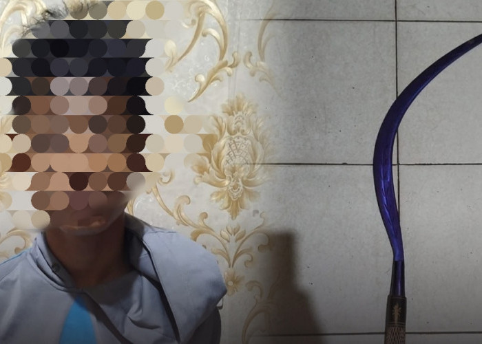 Nekat Bawa Celurit, Pelajar SMP Ini Terpaksa Diamankan Polisi