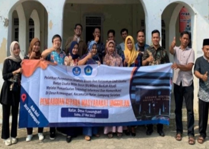 Unila Beri Pelatihan Penyusunan Analisis Bisnis dan Kelayakan Unit Usaha BUMDES Berkah Abadi 