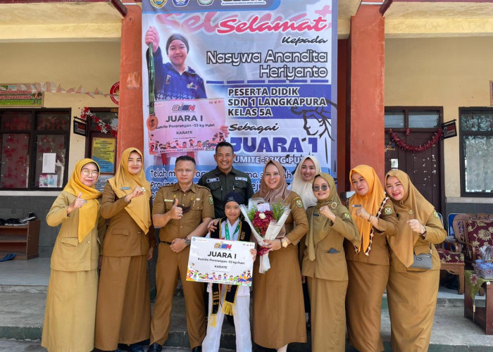Kisah Nasywa Anandita Heriyanto Peraih Juara 1 Kumite -33 Putri O2SN 