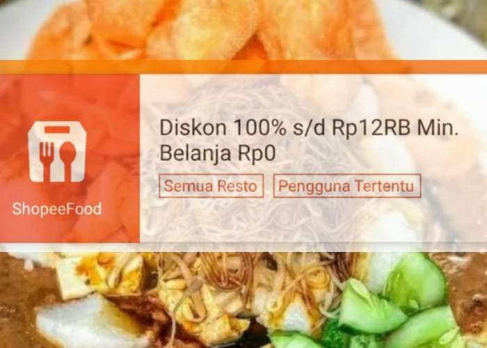 Senin Hemat Dengan Promo ShopeeFood Hari Ini, Dapatkan Diskon Sampai Rp12 Ribu