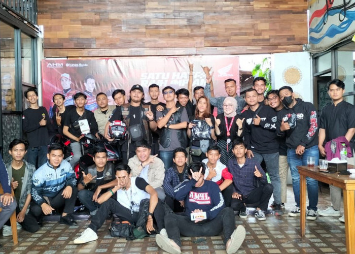 TDM Gelar Nobar WSBK dan IATC Dukung Pebalap AHM