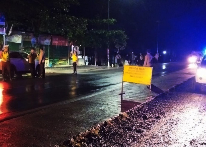 54 Aparat Kepolisian Jaga Ketat Perbatasan Tulang Bawang Lampung, Ada Apa Ya?