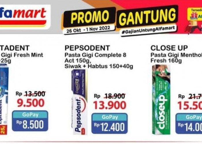 Daftar Promo Gantung Gajian Untung Alfamart 26 Oktober Hingga 1 November 2022