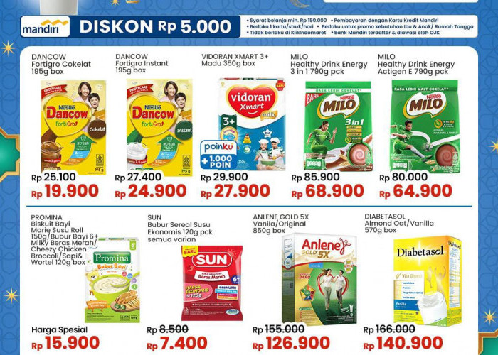 Promo Indomaret Belanja Murah Kebutuhan Ibu Anak, Serbu Diskon Potongan Kamis 13 Maret 2025