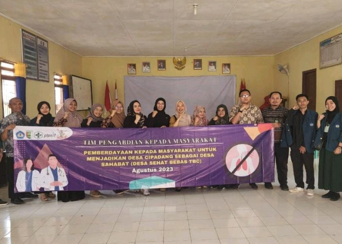 Tim PKM Dosen Fak Kedokteran Unila Ajak Masyarakat Desa Cipadang Wujudkan Desa Sehat Bebas TBC
