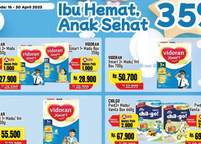 Baby Milk Fair Hingga 35 Persen, Belanja Murah Produk Susu Anak di Alfamart Dijamin Super Hemat