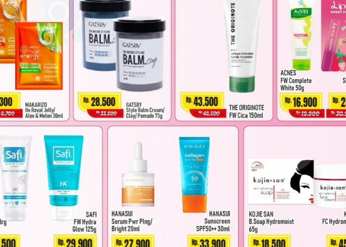 Promo Skincare Murah di Alfamart, Rawat Kulit Dengan Produk Berkualitas, Cek Katalognya