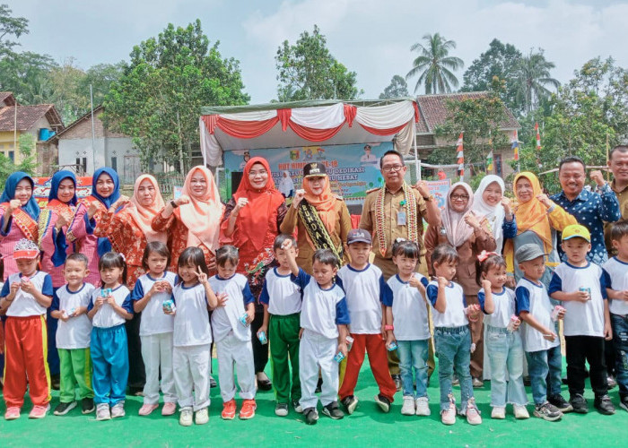 Hadiri Gebyar HUT Himpaudi, Ini Pesan Bupati Tanggamus