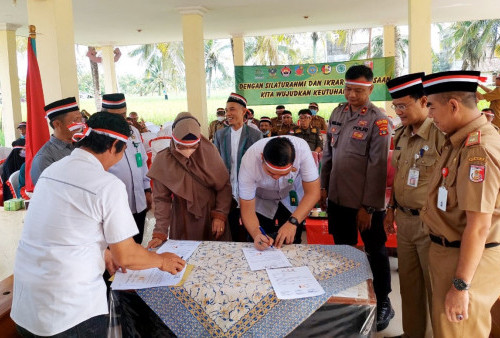 Jelang HUT RI Ke-77, Eks Jamaah Khilafatul Muslimin Ikrar Setia Kepada NKRI