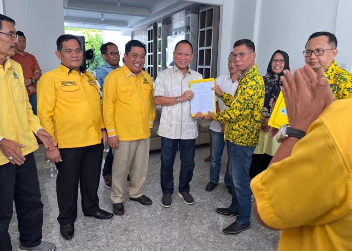 Gabung Koalisi Tulang Bawang Maju, Golkar Usung Pasangan Qudrotul Ikhwan - Hankam Hasan