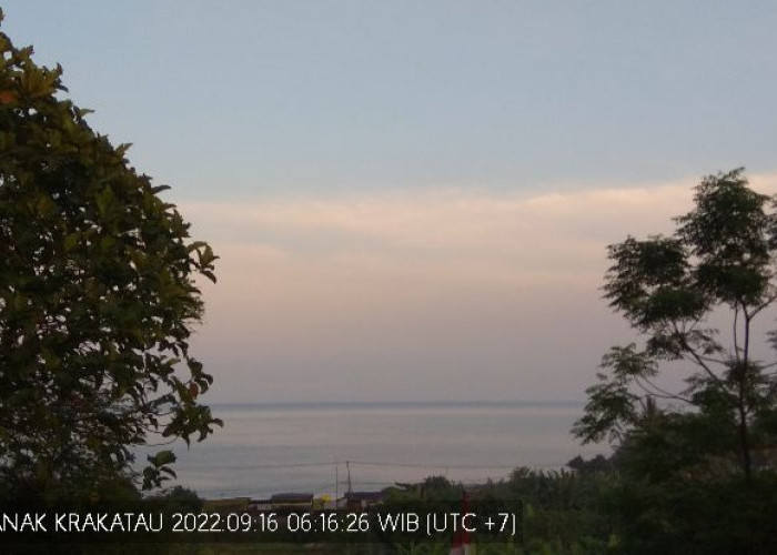 Aktivitas Gunung Anak Krakatau : Alami Gempa Tremor Menerus pada Jumat 16 September 2022