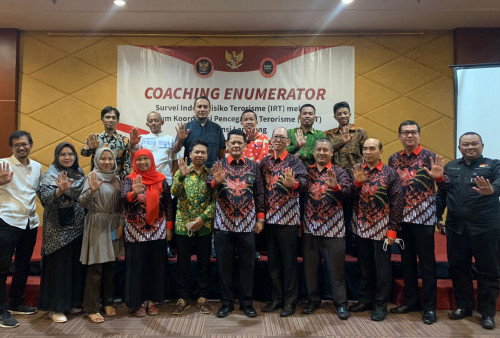 Antisipasi Ancaman Terorisme, BNPT-FKPT Lampung Gelar Coaching Enumerator