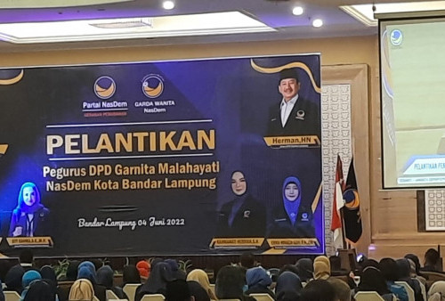 Dongkrak Suara NasDem, Herman H.N Sasar Penganten saat Kondangan