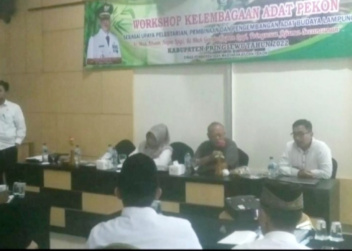 Pemkab Pringsewu Bina Kelembagaan Ada Desa 
