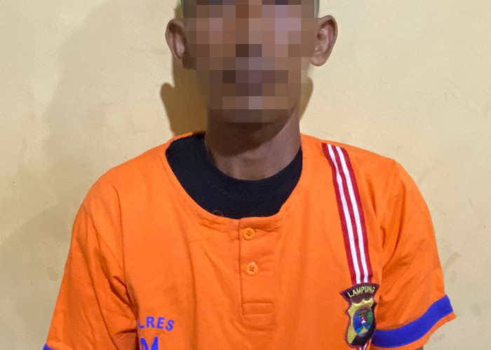 Sempat Buron, Terduga Pencabulan Anak Bawah Umur di Tubaba Lampung Ditangkap Polisi 