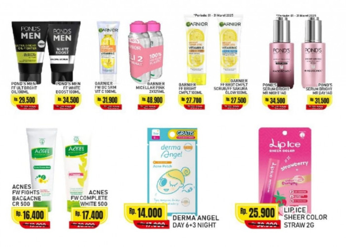 Promo 3.3 Alfamart Produk Perawatan Kecantikan Agar Wajah Tetap Cerah Saat Menjalani Puasa, Cek Katalognya