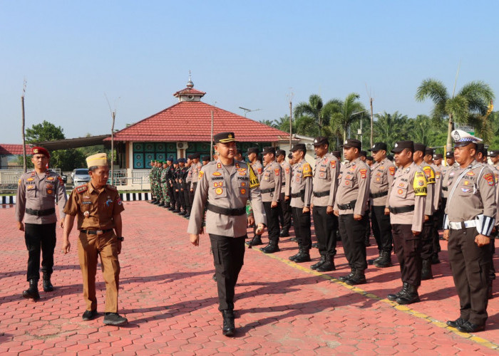 Polres Mesuji Terjunkan 223 Personel Amankan Tahapan Pilkada 2024