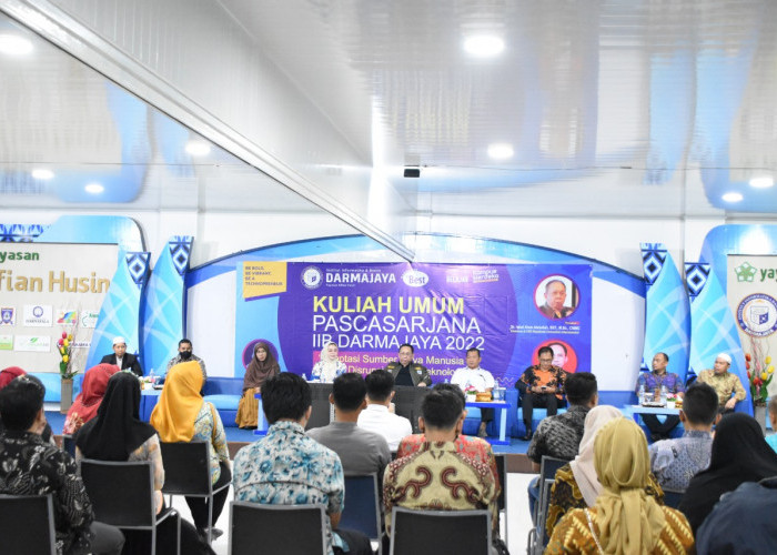 Hadirkan 2 Narasumber, IIB Darmajaya Gelar Kuliah Umum Perdana Pascasarjana 2022